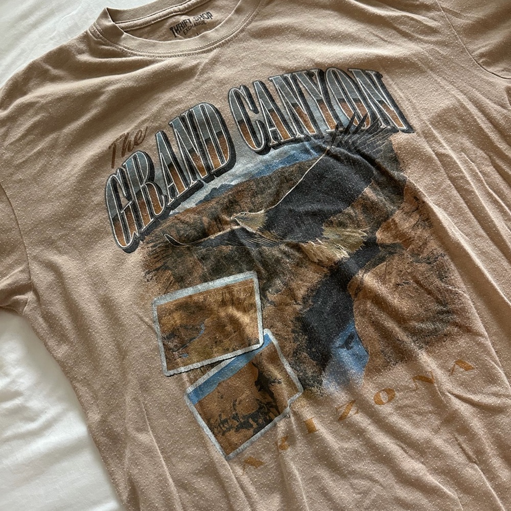 Grand Canyon Graphic Tee in Brown